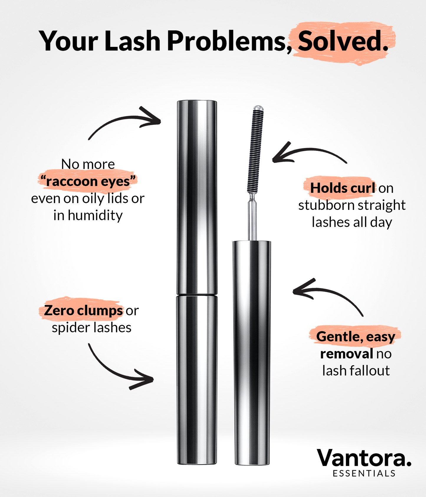 Vantora™ Iron Wand Mascara