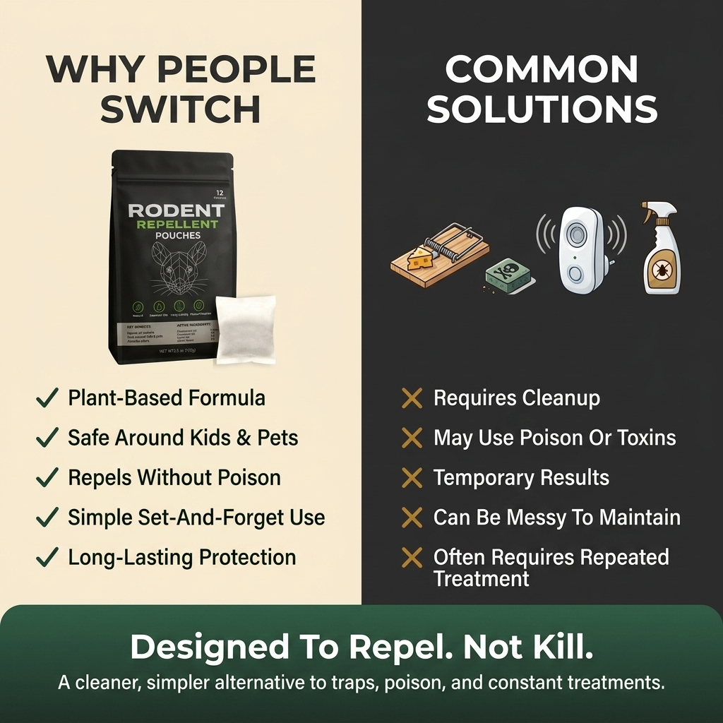 Rodent Repellent Pouches