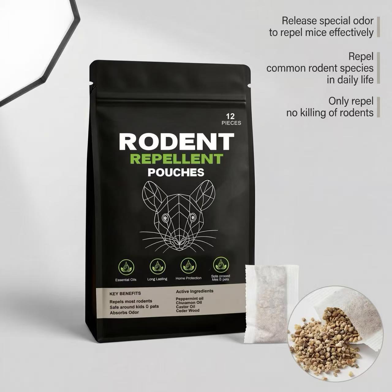 Rodent Repellent Pouches